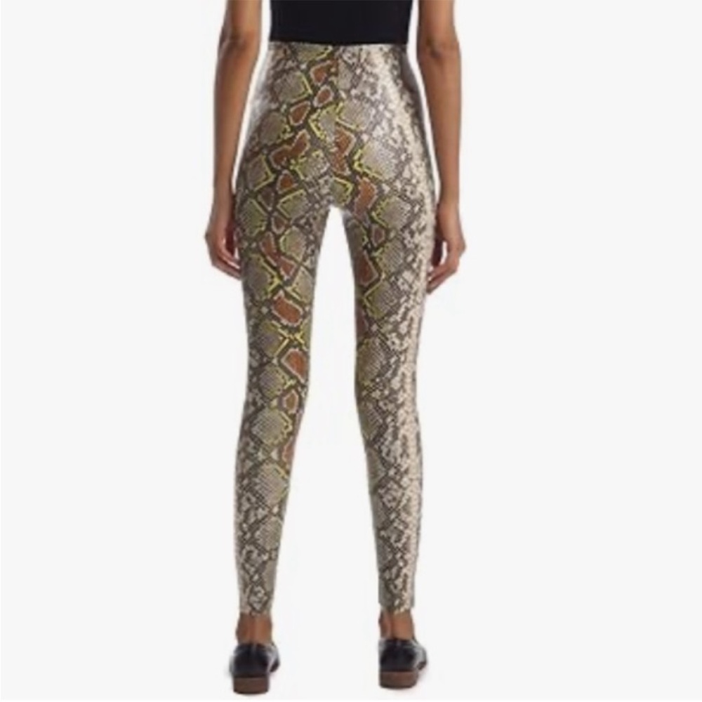 COMMANDO faux leather Animal Print Perfect Control Leggings NWT mobwife